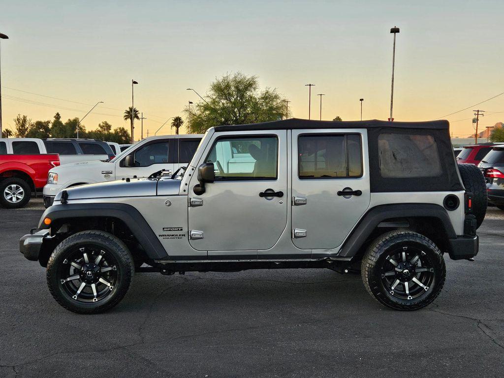 used 2017 Jeep Wrangler Unlimited car, priced at $17,495