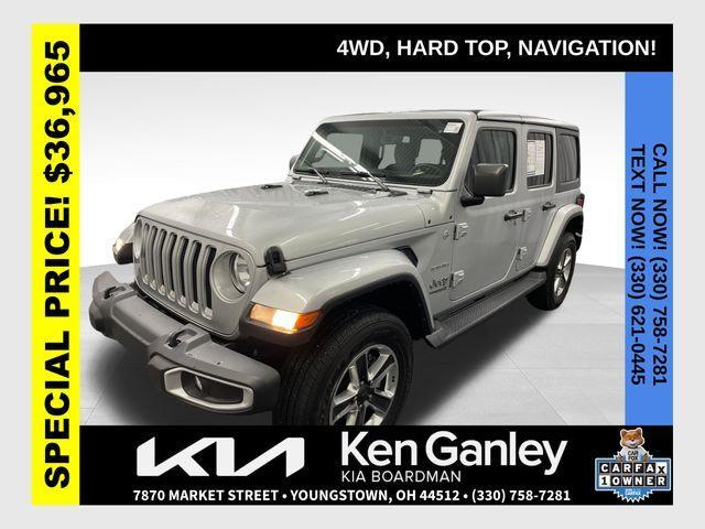 used 2022 Jeep Wrangler Unlimited car, priced at $36,965