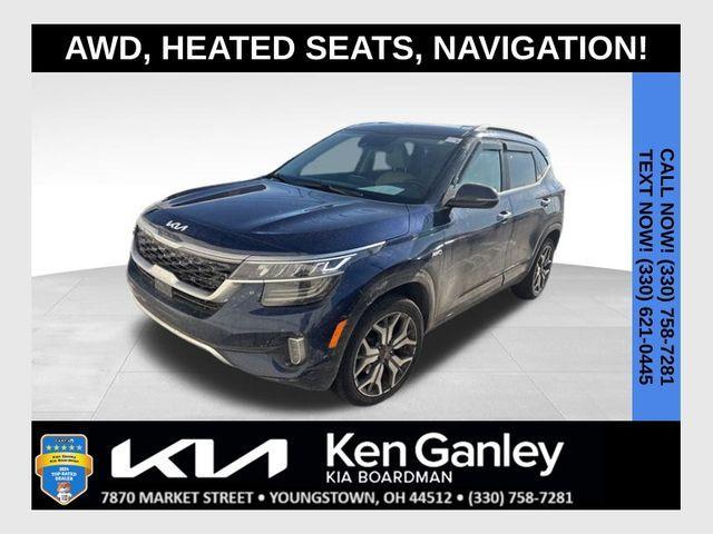 used 2022 Kia Seltos car, priced at $18,752
