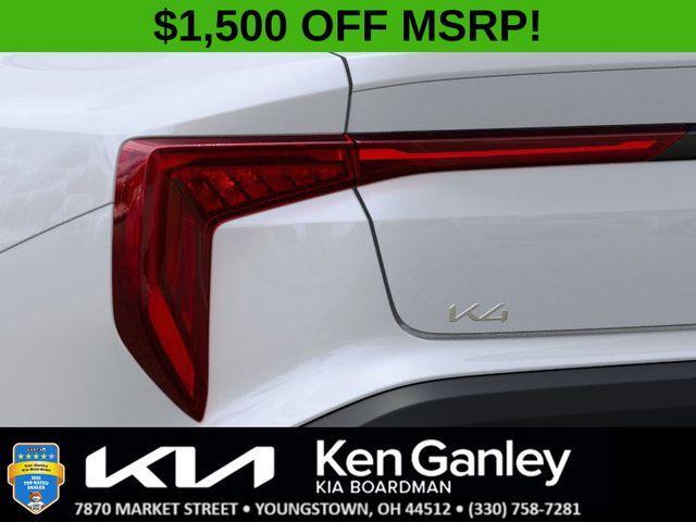 new 2025 Kia K4 car, priced at $24,560
