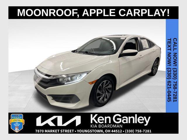 used 2018 Honda Civic car, priced at $18,612