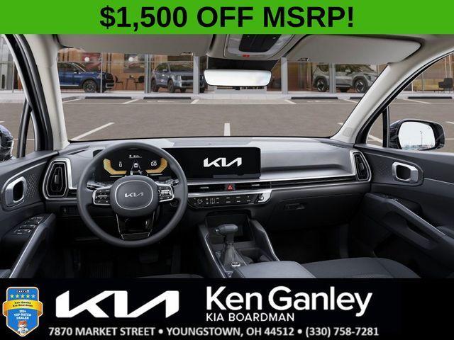 new 2025 Kia Sorento car, priced at $33,750