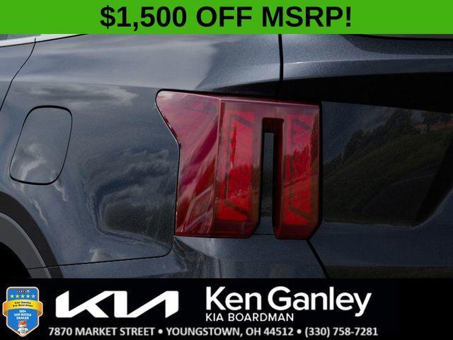 new 2025 Kia Sorento car, priced at $33,750