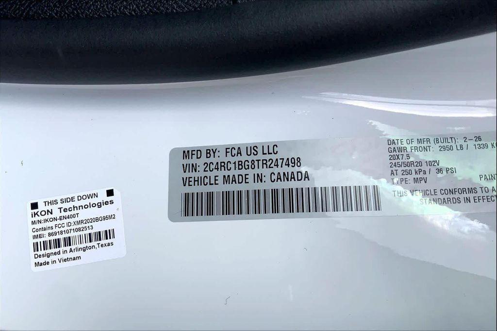 new 2026 Chrysler Pacifica car, priced at $45,114
