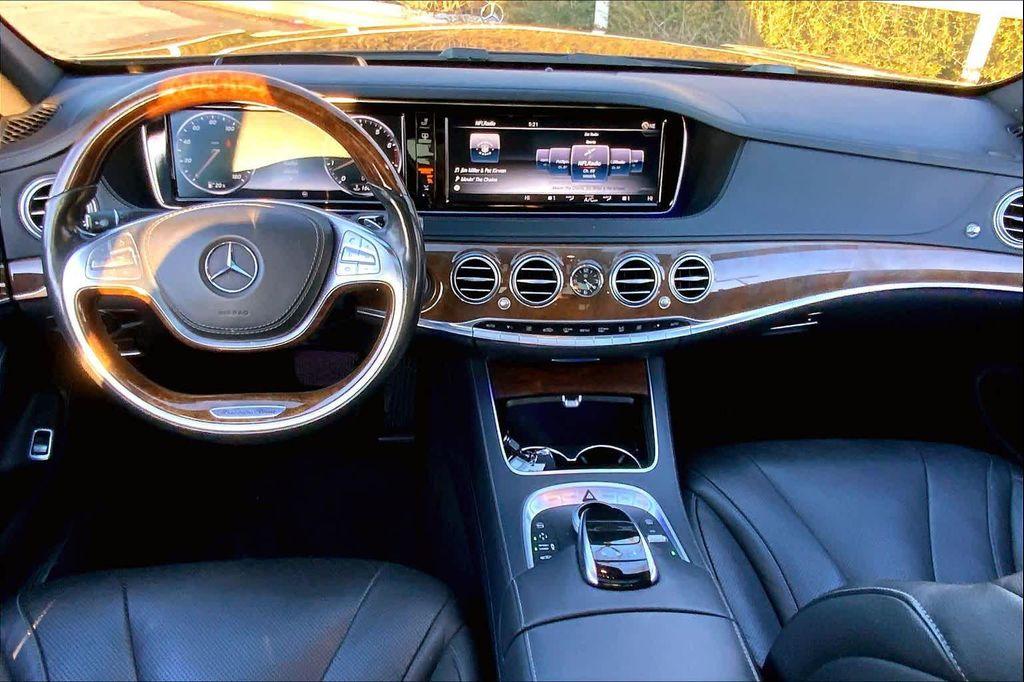 used 2015 Mercedes-Benz S-Class car, priced at $22,999