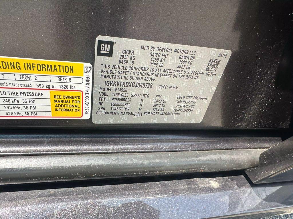 used 2016 GMC Acadia car, priced at $11,599