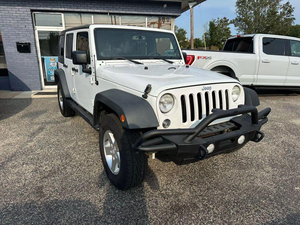 used 2014 Jeep Wrangler Unlimited car, priced at $15,699
