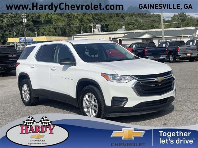 used 2021 Chevrolet Traverse car, priced at $18,450