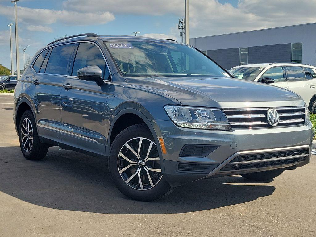 used 2021 Volkswagen Tiguan car, priced at $19,495