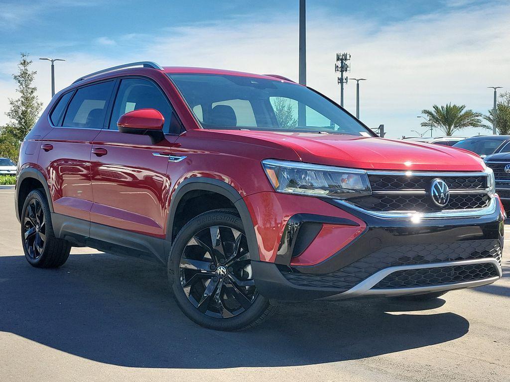 used 2023 Volkswagen Taos car, priced at $19,495