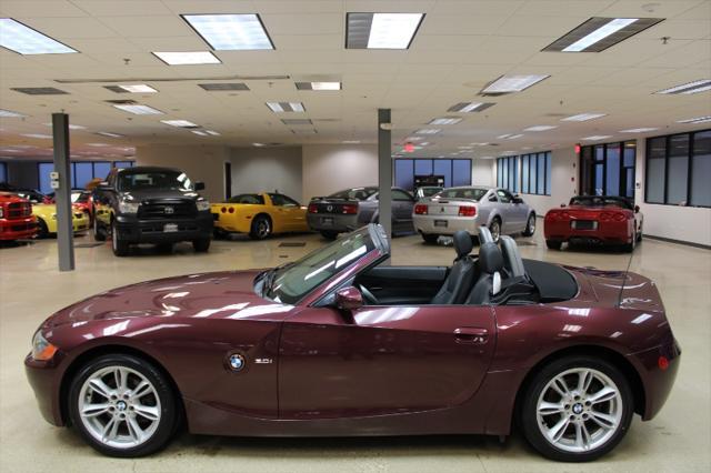 2004 Burgundy BMW Z4