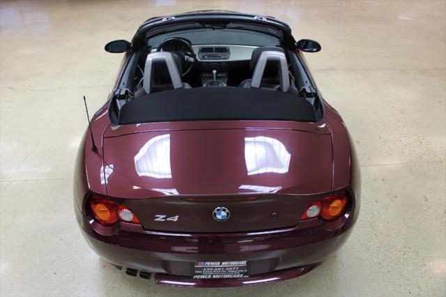 2004 Burgundy BMW Z4