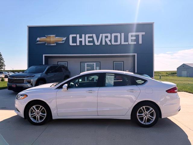 used 2018 Ford Fusion car, priced at $17,900