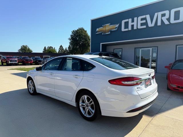 used 2018 Ford Fusion car, priced at $17,900