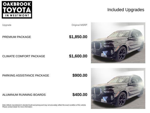 used 2025 BMW X7 car, priced at $61,999