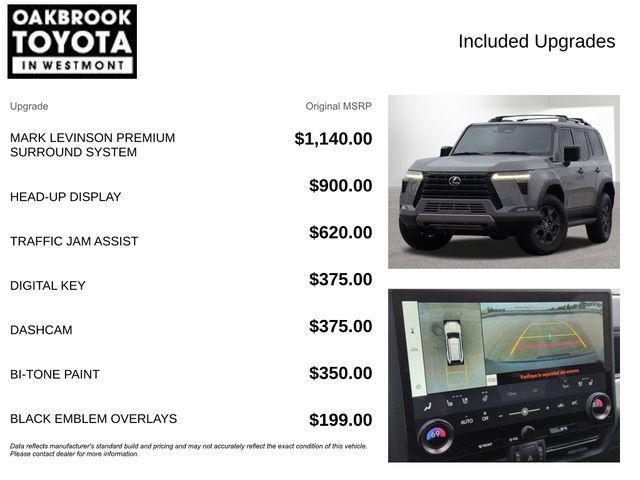 used 2024 Lexus GX 550 car, priced at $83,999
