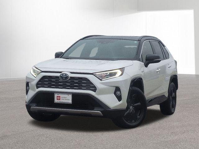 used 2020 Toyota RAV4 Hybrid car, priced at $27,999