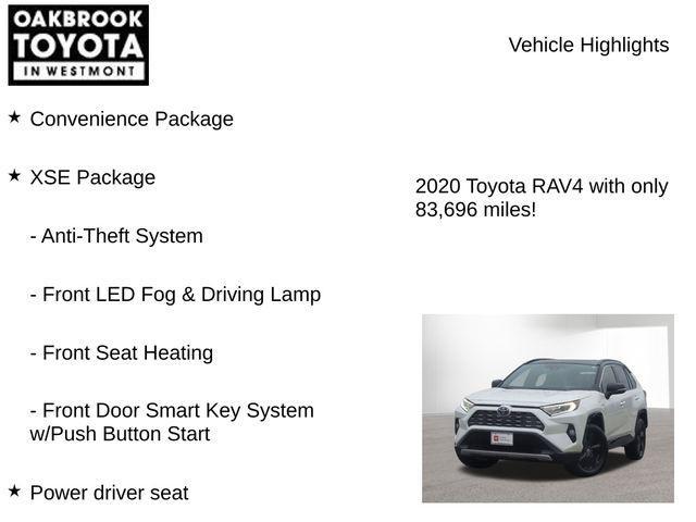 used 2020 Toyota RAV4 Hybrid car, priced at $27,999