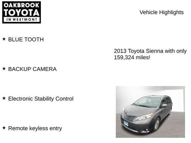used 2013 Toyota Sienna car, priced at $10,650