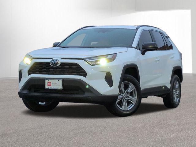 used 2025 Toyota RAV4 Hybrid car, priced at $34,999