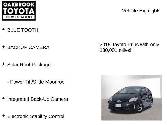 used 2015 Toyota Prius car, priced at $9,786