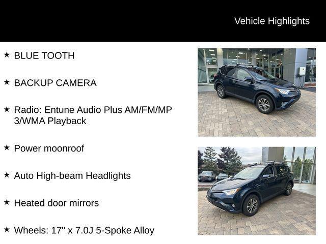 used 2017 Toyota RAV4 Hybrid car, priced at $18,715