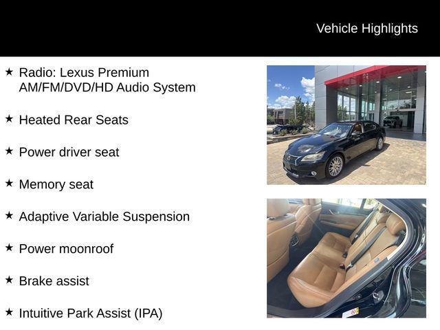 used 2013 Lexus GS 350 car, priced at $17,999