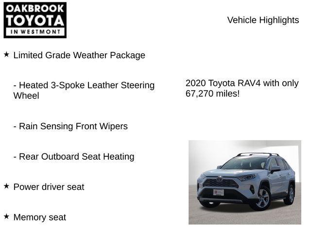 used 2020 Toyota RAV4 Hybrid car, priced at $28,700