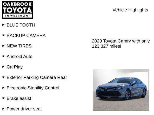 used 2020 Toyota Camry car, priced at $16,850