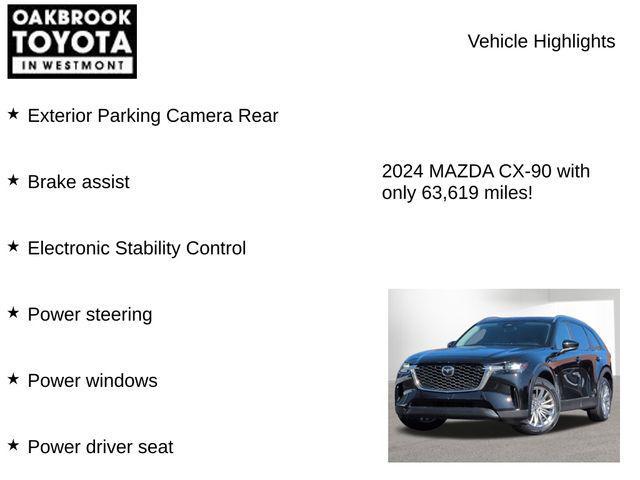 used 2024 Mazda CX-90 car, priced at $23,999