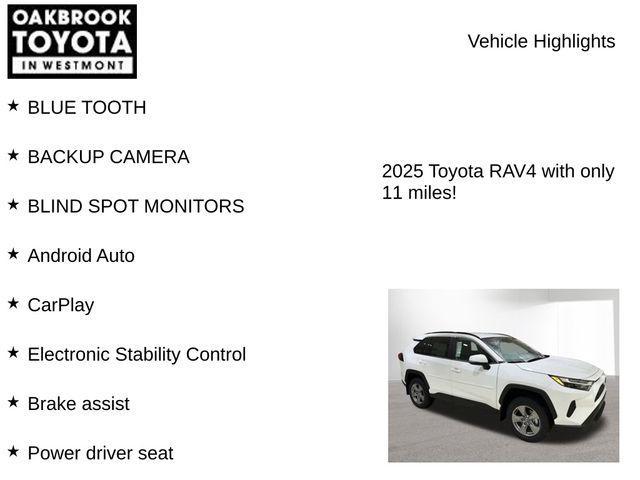 used 2025 Toyota RAV4 car, priced at $35,500