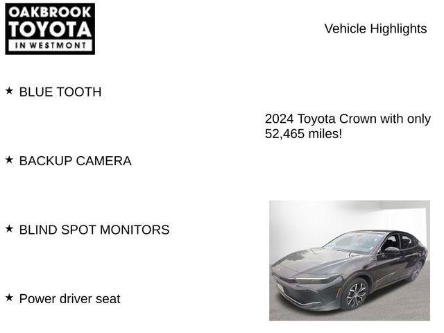 used 2024 Toyota Crown car, priced at $32,999
