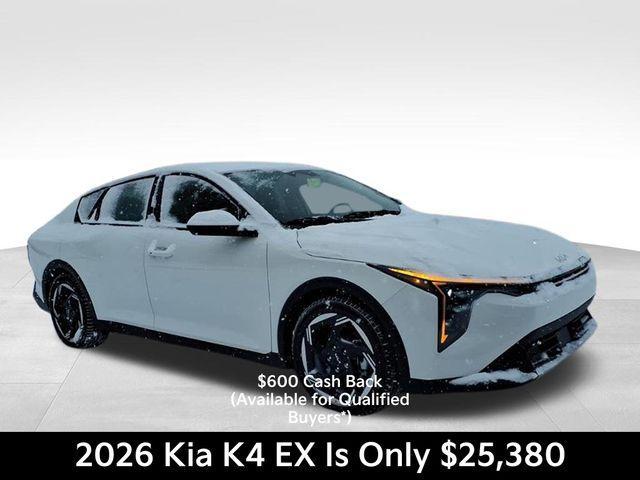 new 2026 Kia K4 car, priced at $25,380