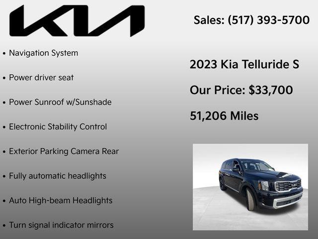 used 2023 Kia Telluride car, priced at $33,700