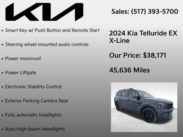 used 2024 Kia Telluride car, priced at $38,171