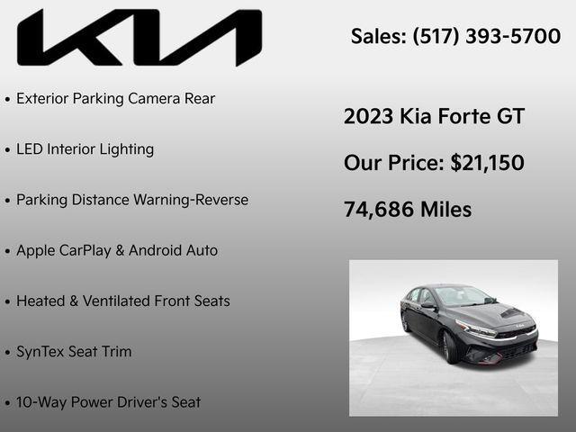 used 2023 Kia Forte car, priced at $21,150