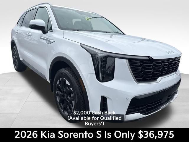 new 2026 Kia Sorento car, priced at $36,975