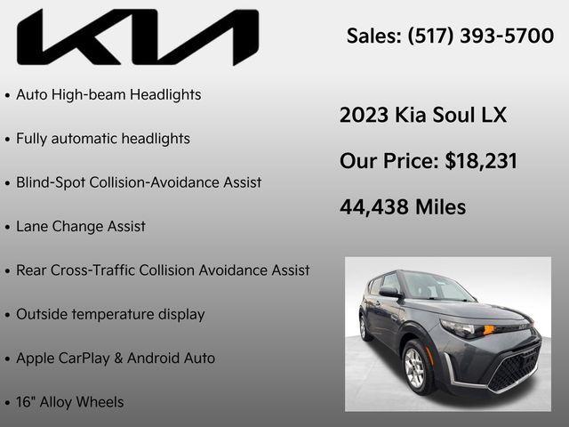 used 2023 Kia Soul car, priced at $18,231