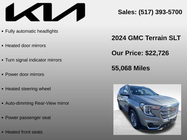 used 2024 GMC Terrain car, priced at $22,726