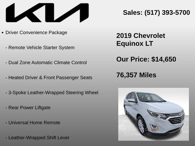 used 2019 Chevrolet Equinox car, priced at $14,650