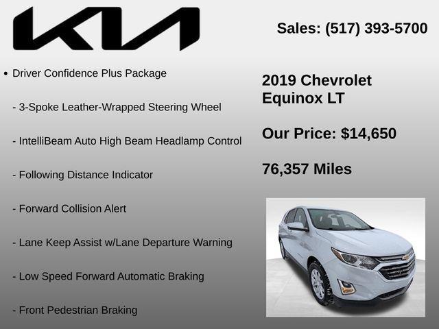 used 2019 Chevrolet Equinox car, priced at $14,650