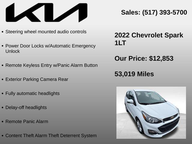 used 2022 Chevrolet Spark car, priced at $12,853