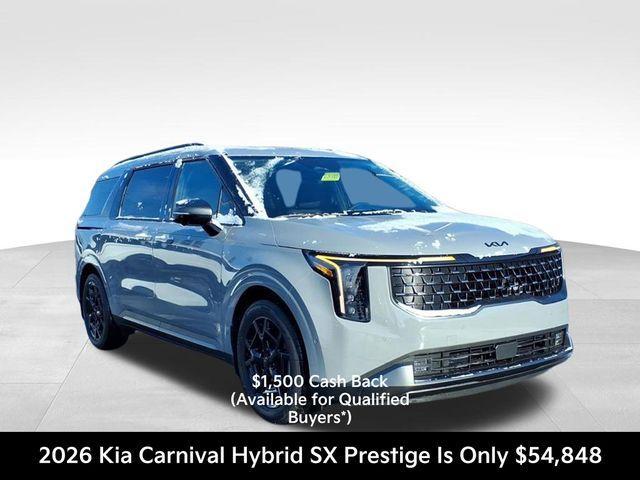 new 2026 Kia Carnival Hybrid car, priced at $54,848