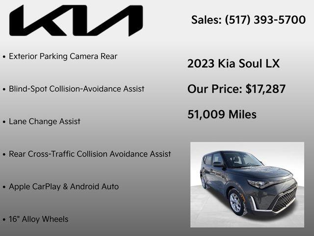 used 2023 Kia Soul car, priced at $17,287