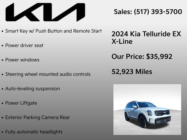 used 2024 Kia Telluride car, priced at $35,992