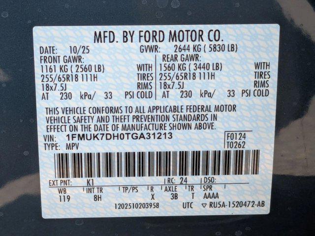 new 2026 Ford Explorer car, priced at $36,419
