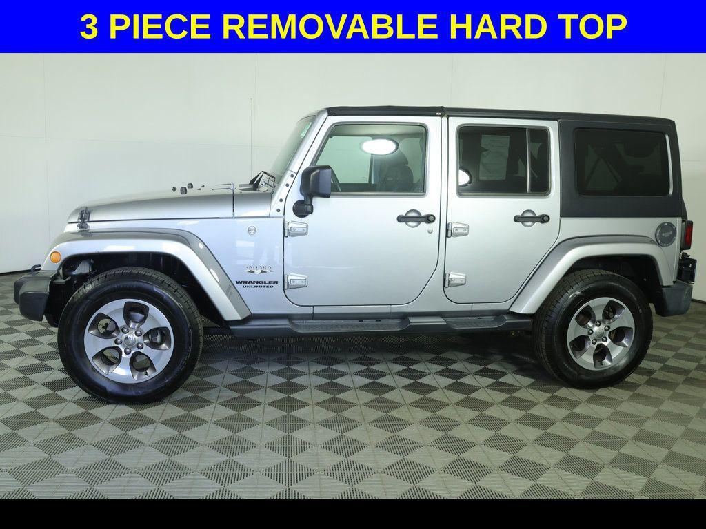 used 2016 Jeep Wrangler Unlimited car, priced at $16,946