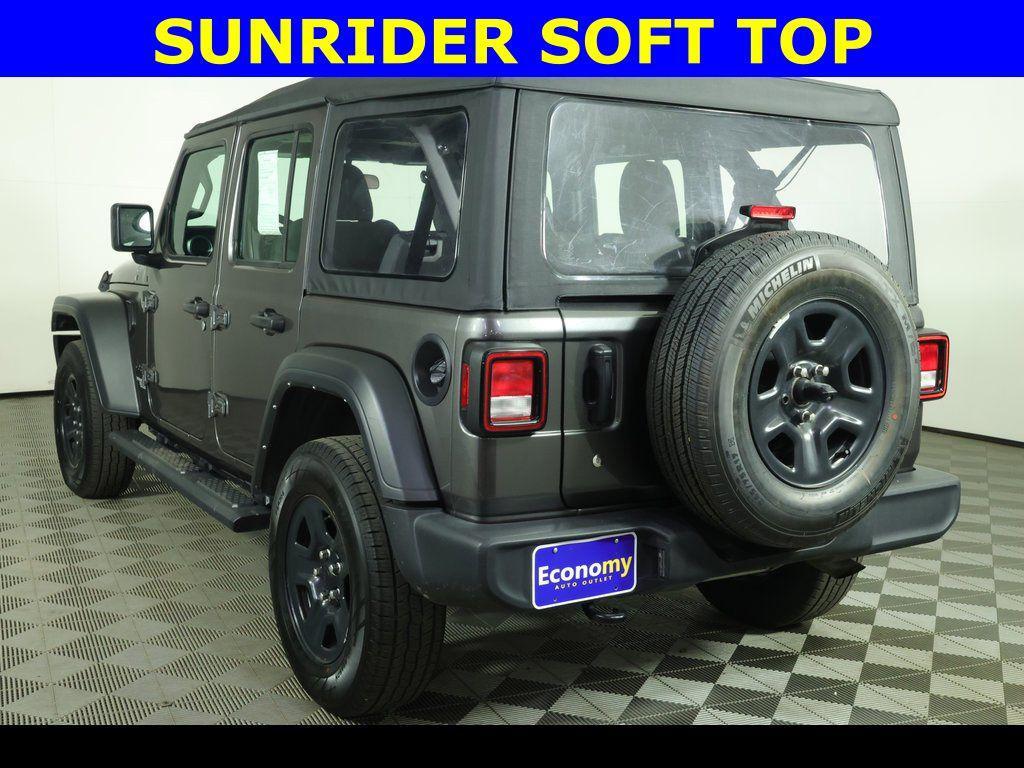 used 2021 Jeep Wrangler Unlimited car, priced at $21,994