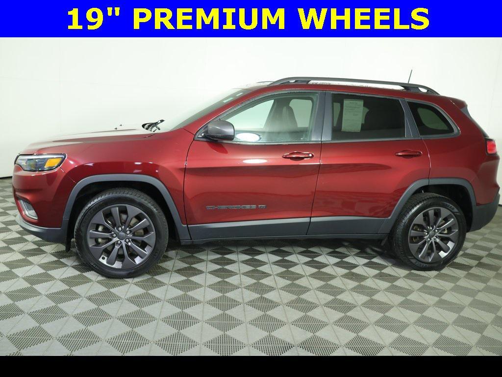 used 2021 Jeep Cherokee car, priced at $14,823