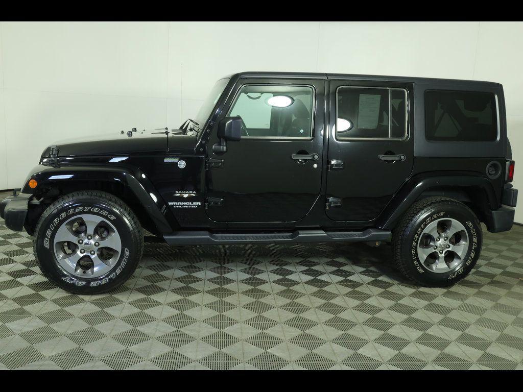 used 2017 Jeep Wrangler Unlimited car, priced at $19,944